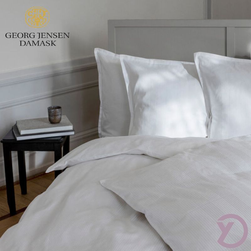 2 sæt sengetøj i hvid fra Georg Jensen Damask