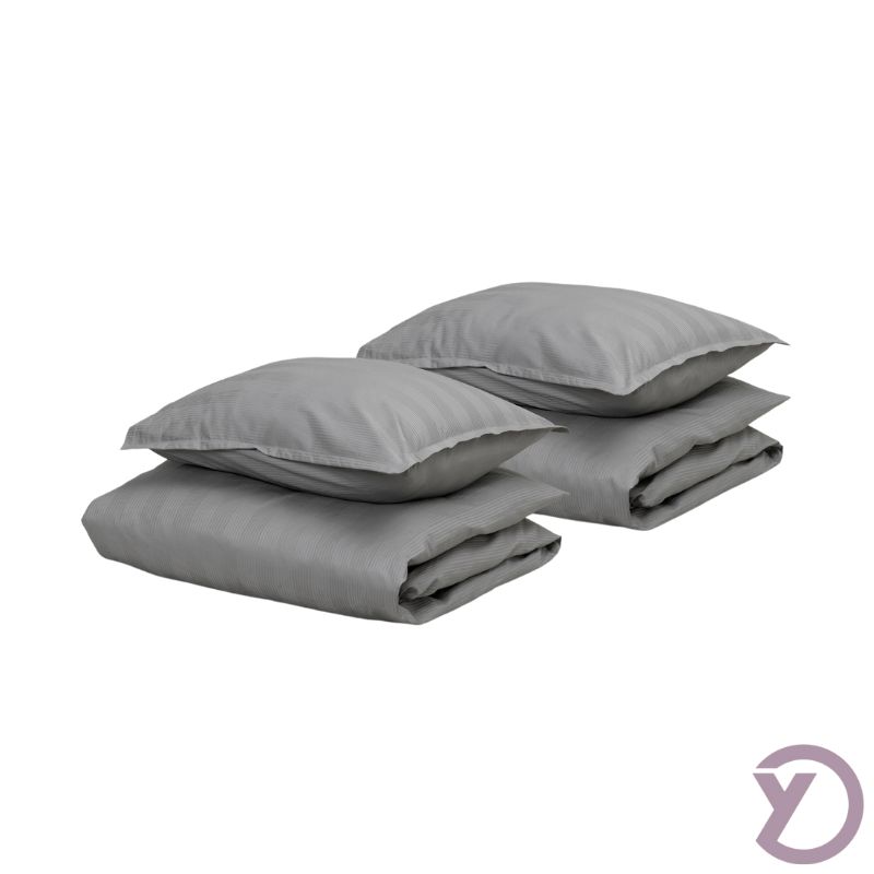 2 sæt sengetøj i grå fra Georg Jensen Damask