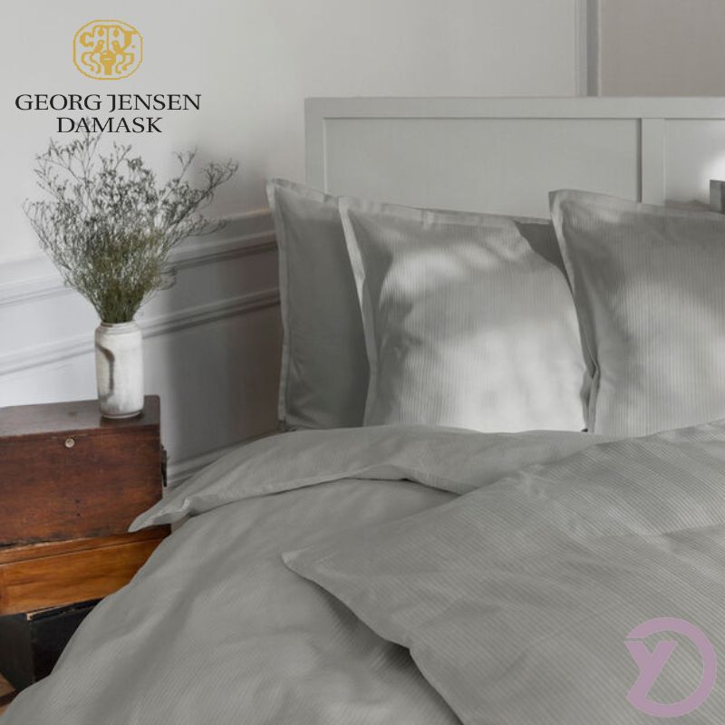 2 sæt sengetøj i grå fra Georg Jensen Damask