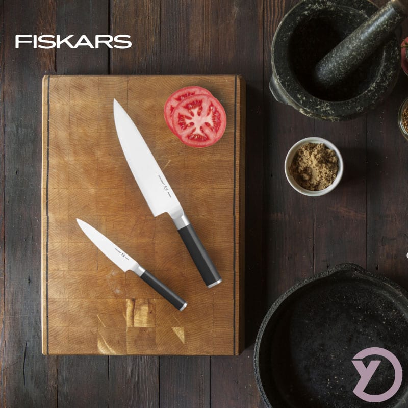 Fiskars kokke- og urtekniv