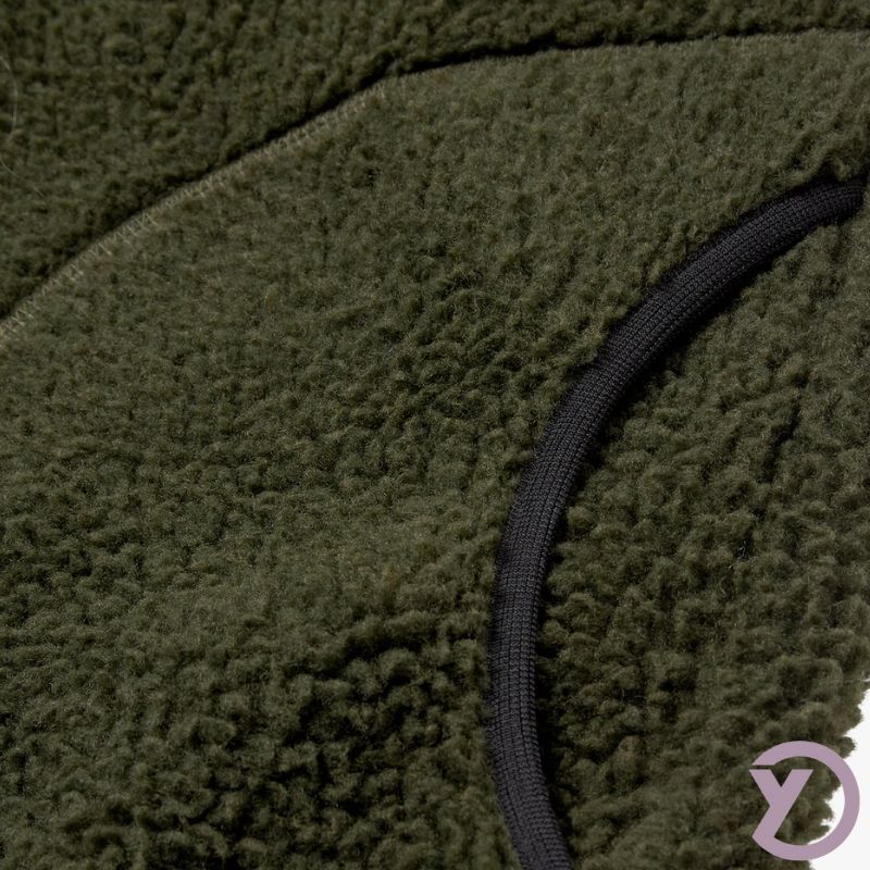 Langli Hooded Pile Jacket army fra H2O