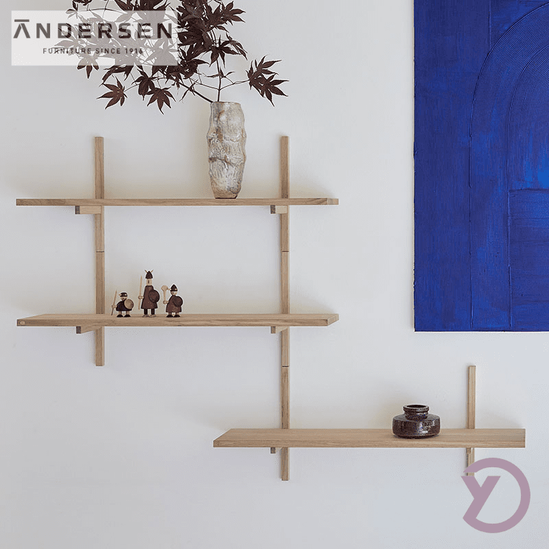 2 stk. A Light Shelf Oak fra Andersen Furniture