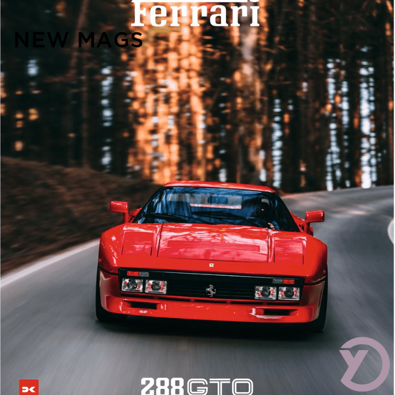Ferrari 288 GTO Bog fra New Mags