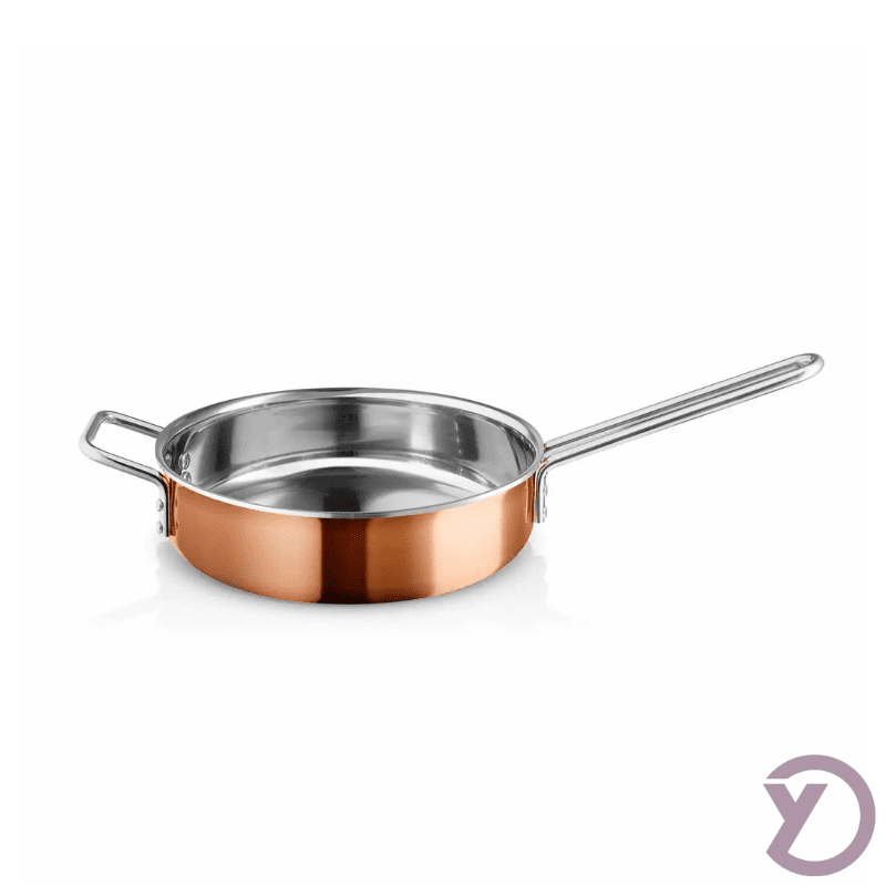 Sautepande i kobber 24 CM