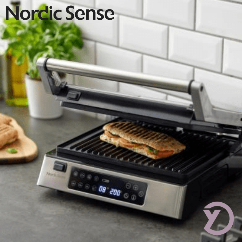 Nordic Sense Paninigrill m/stegetermometer