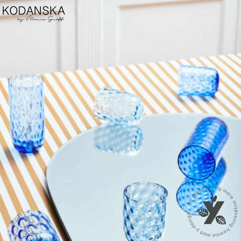 6 stk. Danish Summer Glas fra Kodanska