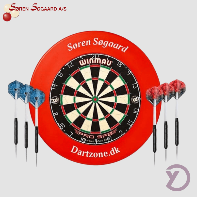 Pro dartskive med tilbehør fra Søren Søgaard