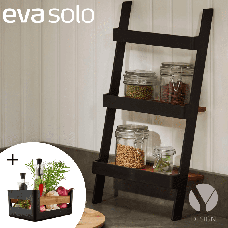 Nordic Kitchen Mini Reol og viktualiekasse fra Eva Solo