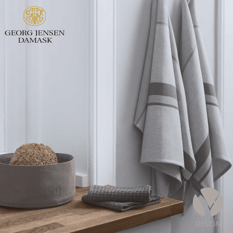 Stor Køkkenpakke m/brødkurv fra Georg Jensen Damask