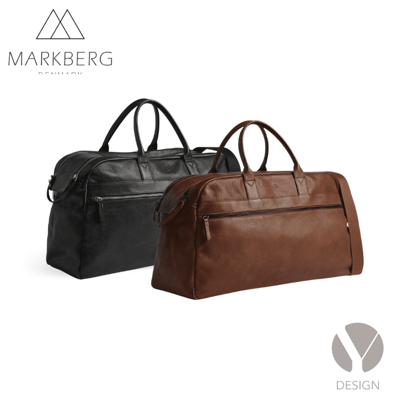 THEODORE XL WEEKEND BAG  - vælg mellem sort eller brun