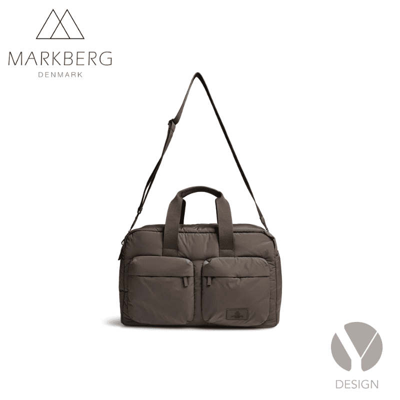More weekend bag fra Markberg - vælg mellem Olive green eller Major brown