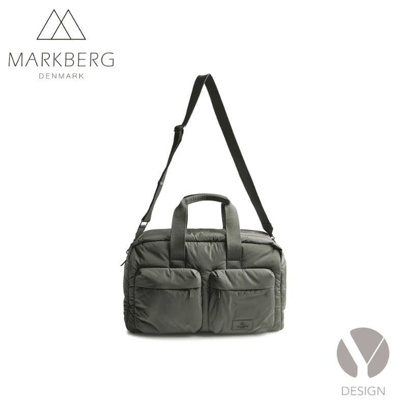 More weekend bag fra Markberg - vælg mellem Olive green eller Major brown