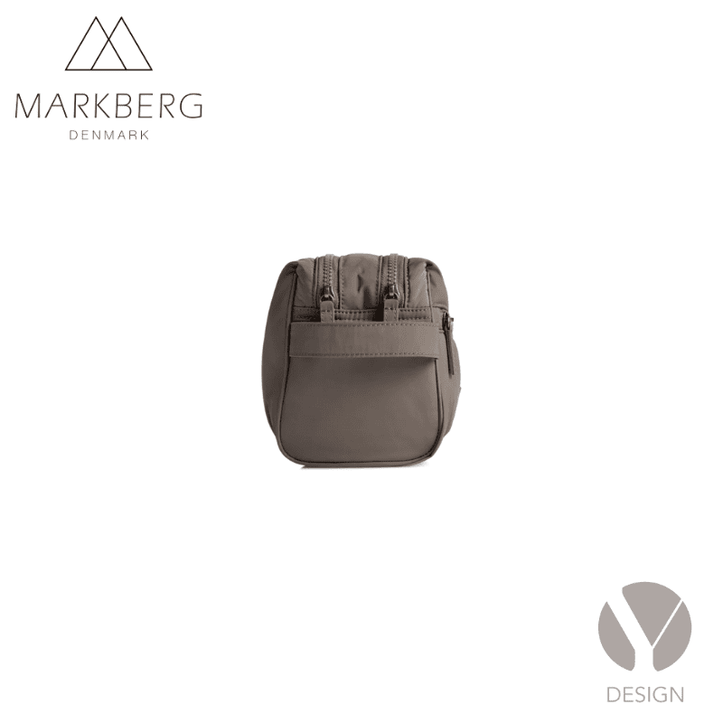 More weekend bag + Josephine toiletry bag fra Markberg  - vælg mellem Olive green eller Major Brown