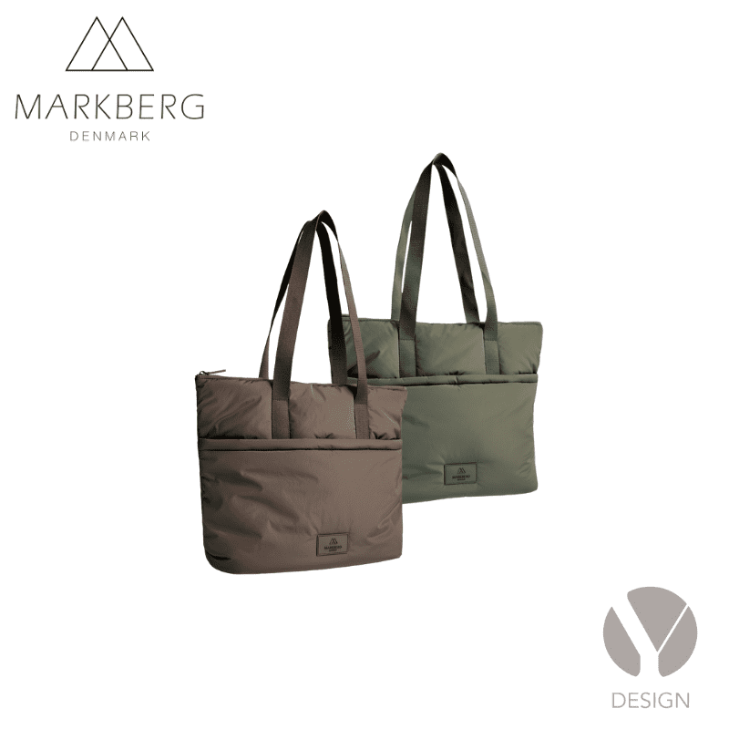 Perry shopper fra Markberg - vælg mellem Olive green eller Major brown