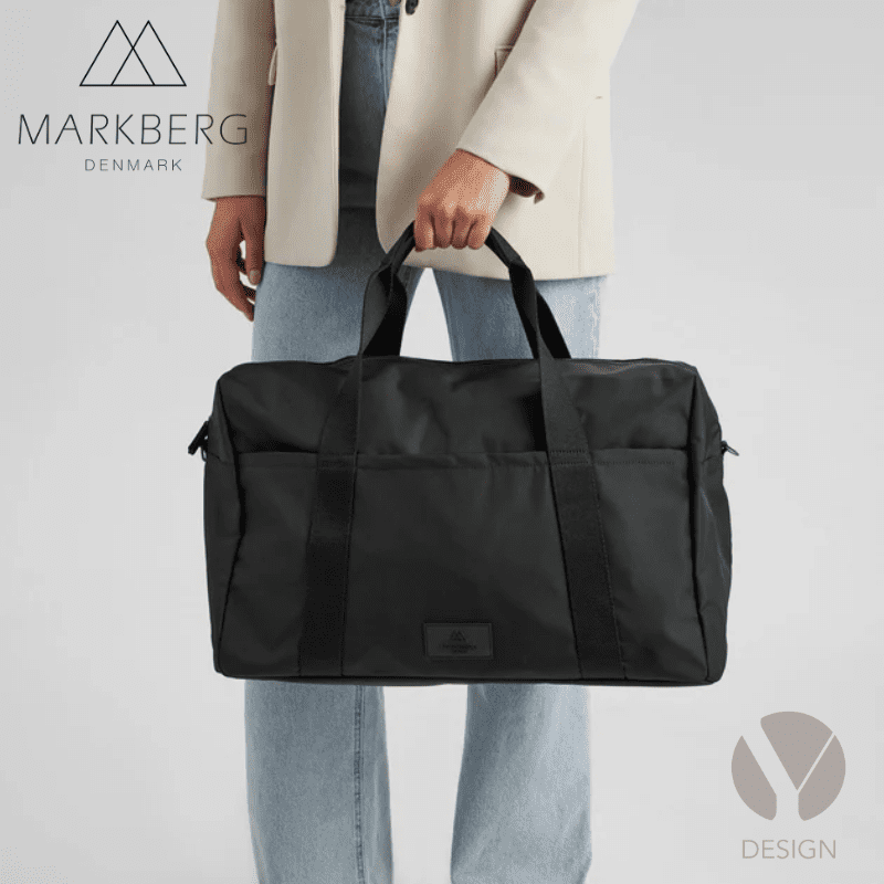 Indy weekend bag + Simon toiletry bag fra Markberg
