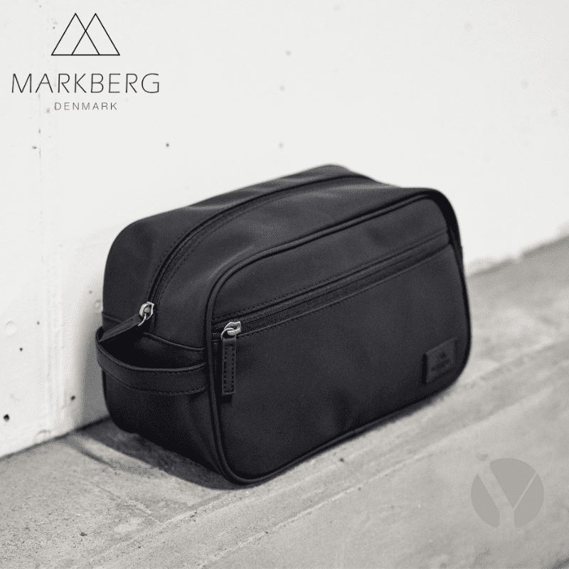 Indy weekend bag + Simon toiletry bag fra Markberg