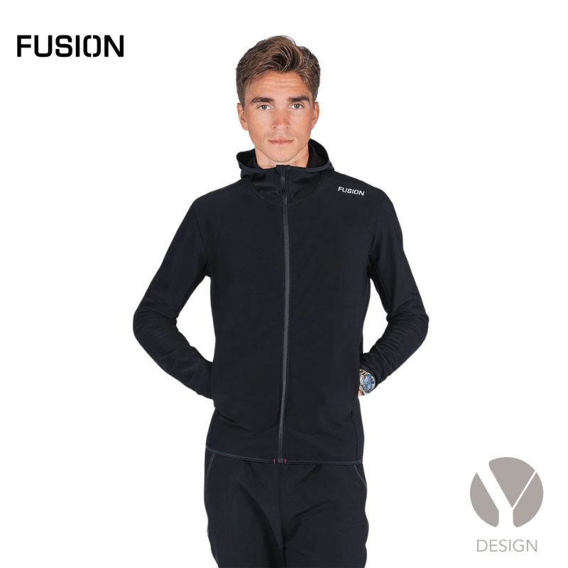Mens Recharge Hoodie - sort el. grå