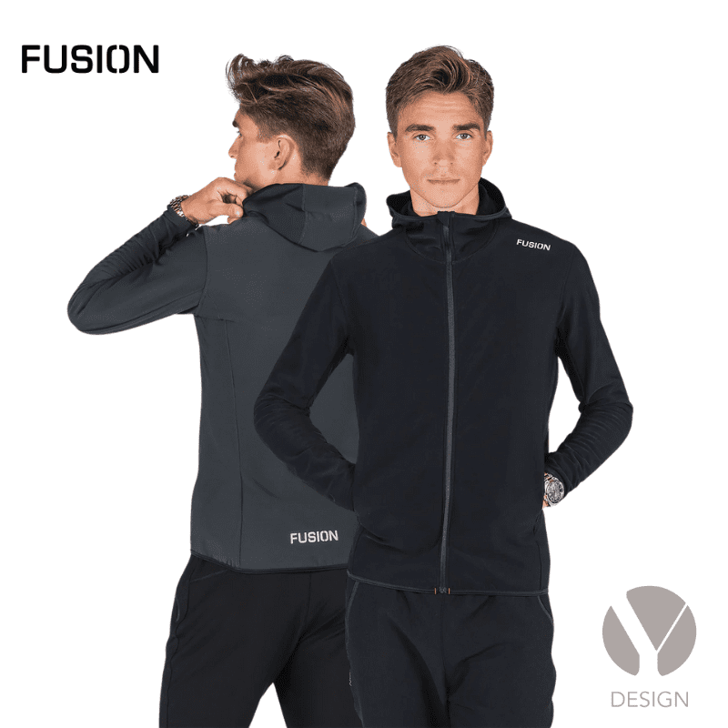 Mens Recharge Hoodie - sort el. grå