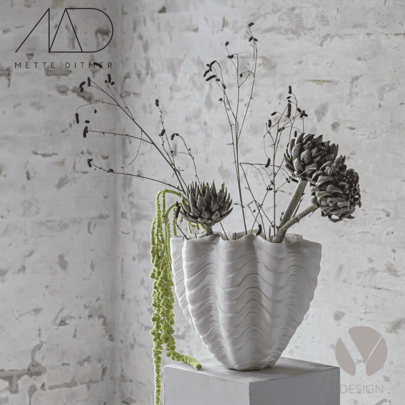 Shell Vase fra Mette Ditmer