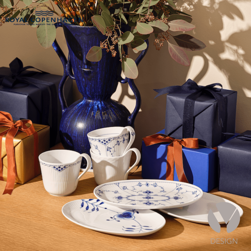 Gifts with history Krus 3-pak fra Royal Copenhagen
