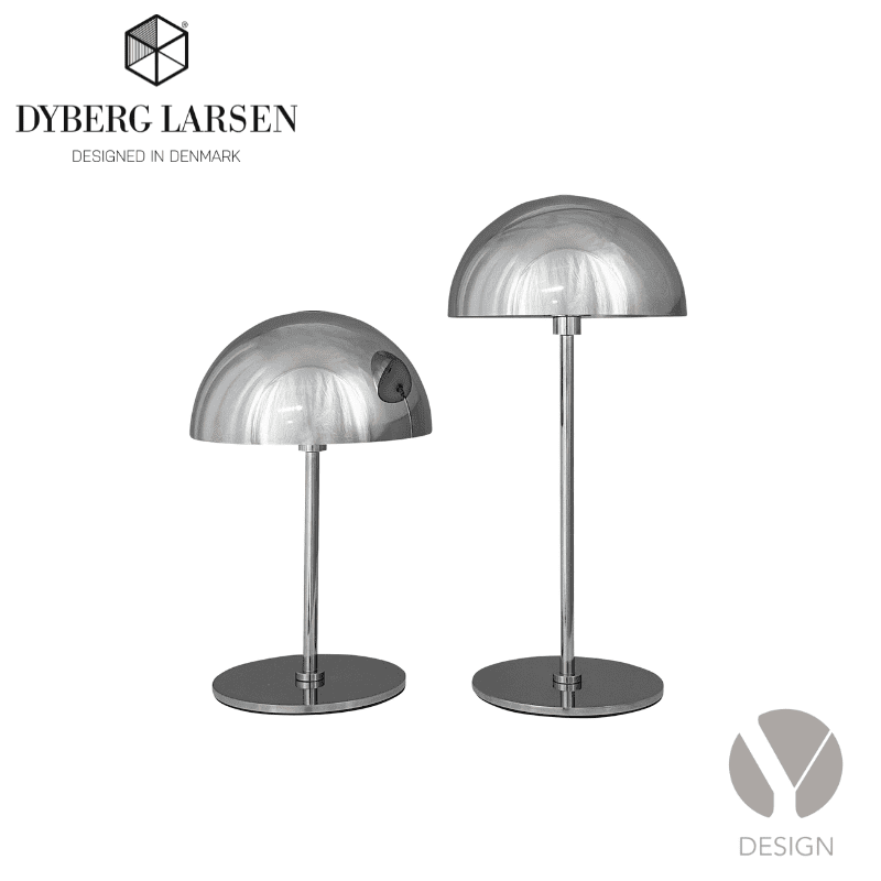Along krom lampe Fra Dyberg Larsen  - 2 stk.