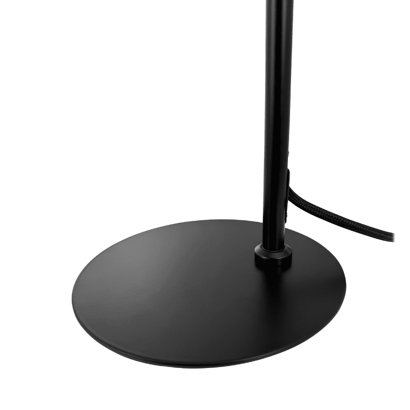 DL Mini Bordlampe fra Dyberg Larsen - vælg mellem Sort eller Krom