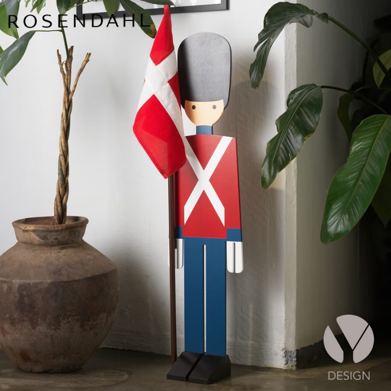 Kaj Bojesen Garder med flag