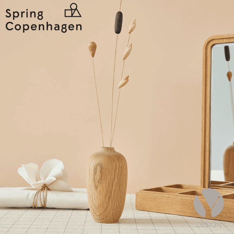 Bloom Wooden vase fra Spring Copenhagen