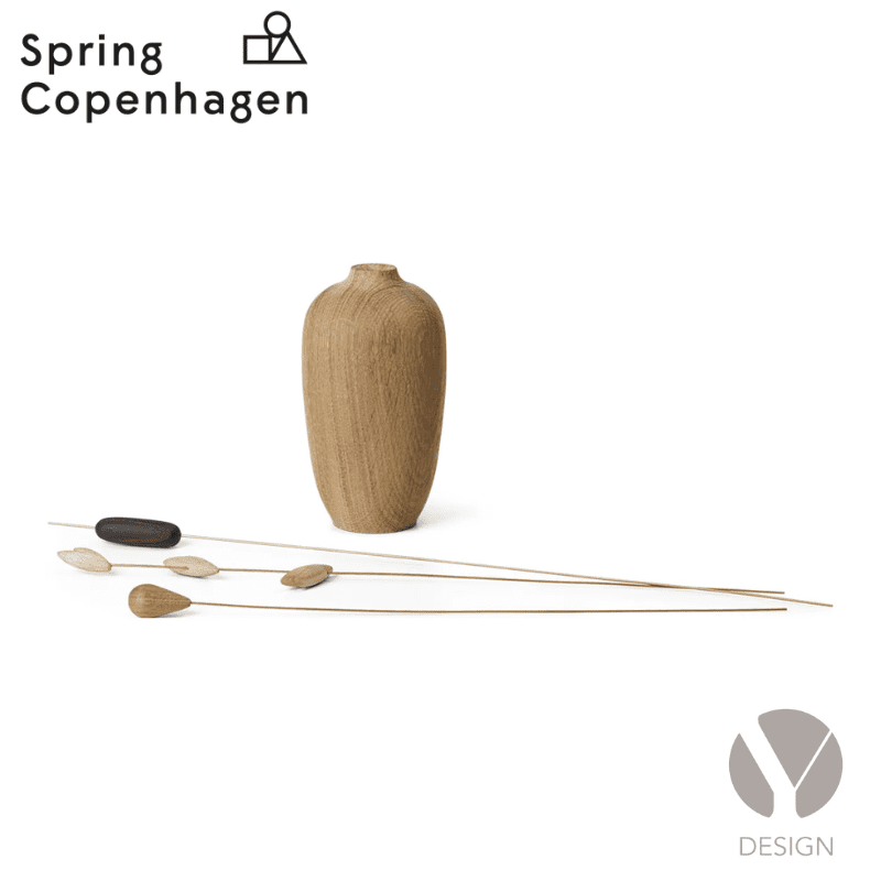 Bloom Wooden vase fra Spring Copenhagen