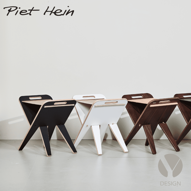 Piet Hein Klaburat - sort eller hvid