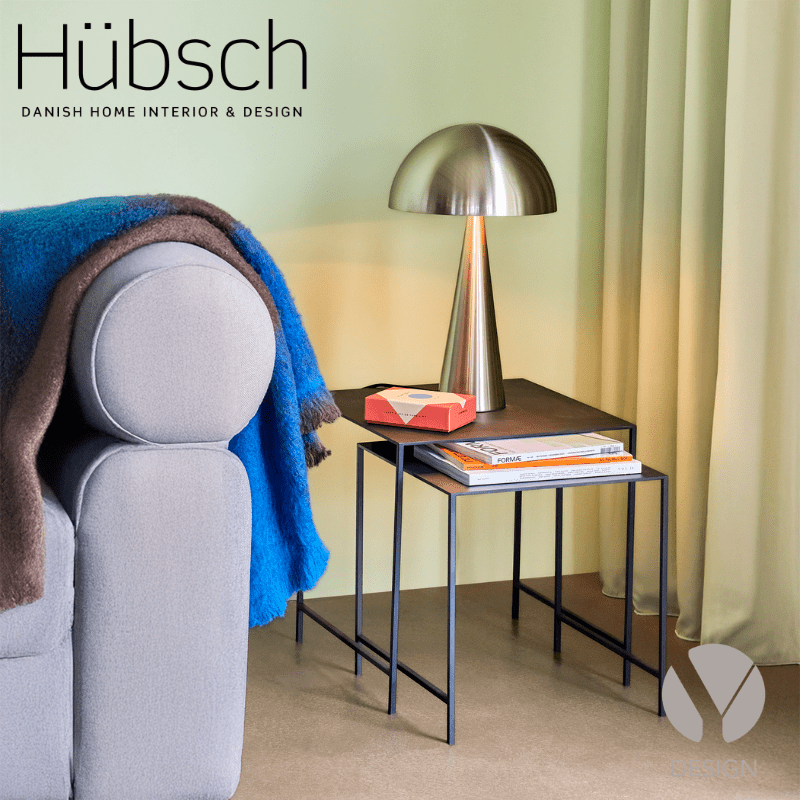 Hübsch Duo sideborde & Kähler Omaggio Circulare Vase