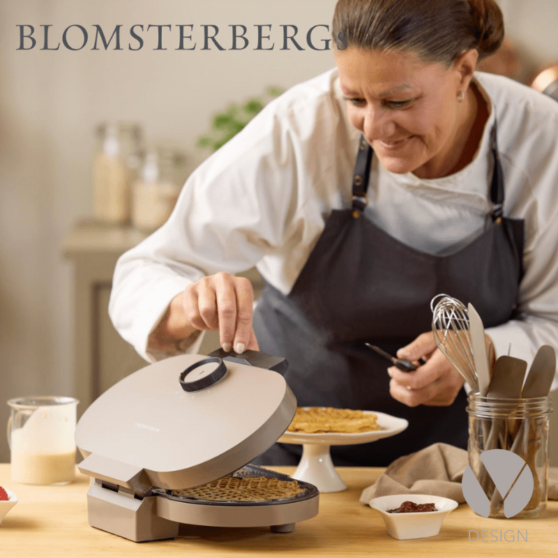 Dobbelt vaffeljern fra Blomsterberg